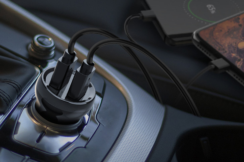 品勝電子股份攜手諾豐導熱硅膠片，打造高品質車載充電器